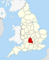 Oxfordshire UK locator map 2010 by Nifanion